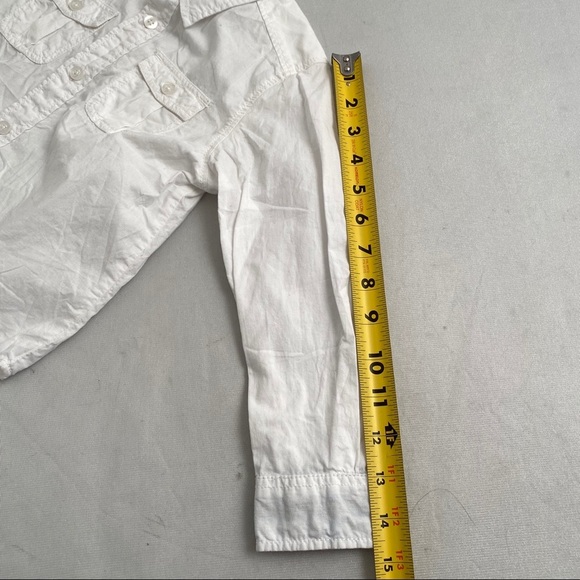 Greendog white long sleeve button down shirt 4T - Picture 5 of 5